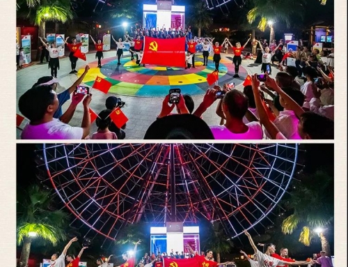 庆百年海洋礼赞 | 冰球突破海洋公园一线员工红心献礼共筑梦！！