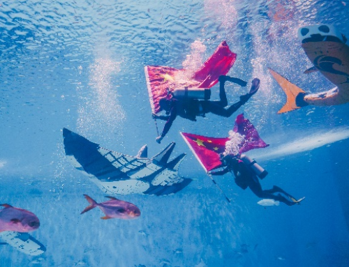 国庆中秋最强黄金周！！国潮、、光影、、水舞秀…..解锁海洋新玩法